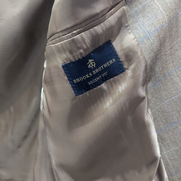 Brooks Brothers Regent Fit - 40R 100% Wool Blazer Jacket Sport Coat - Preowned - Picture 2 of 2